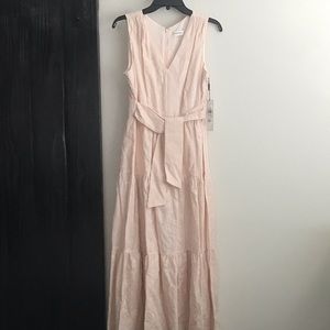 Calvin Klein Embroidered Maxi Dress
